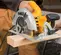 Yellow, gray and black DEWALT Circular Saw, 7 in., Electric Powered