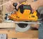 Yellow, gray and black DEWALT Circular Saw, 7 in., Electric Powered