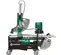 Green and black and silver GREENLEE Pipe Bender, 2-1/2 in. to 4 in., Hydraulic