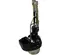 Black and silver HYDRATECH Pump Head, 6 in., Cast Iron