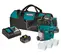 Green and black MAKITA Rotary Hammer Drill, Cordless, SDS, Electric Powered