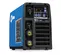 Blue and black MILLERELEC Arc Welder, DC to AC Inverter, 280 Amps, Electric Powered