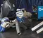 Blue and black MILLERELEC Arc Welder, 200-Amp TIG Inverter, Portable DC, Electric Powered