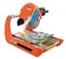 Orange and silver and beige NORTON Masonry or Tile Saw, 14 in., Gas or Electric Powered