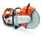 Orange, whie and black STIHL Concrete Cut-off Saw, 14 in., Gas Powered