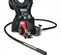 Black and red WACKER Concrete Vibrator, Backpack, 2.5 HP, Gas Powered