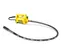 Yellow and black WACKER Concrete Vibrator, 1-2 HP, Electric Powered