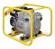 Yellow and silver and black WACKER Trash Pump, 2 in.
