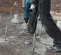 Blue and black BOSCH Rotary Hammer, X-Large SDS Max Drive, 120V Electric Powered