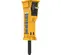 Yellow EPIROC 5,000 lb. Hydraulic Breaker Attachment for Excavator