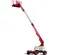 Red MEC telescopic boom lift