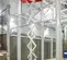 Red MEC electric scissor lift
