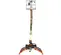 Beige and orange JLG electric towable boom lift