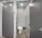 White Satellite 2-Station Restroom Trailer with 2 Sinks, interior
