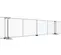Red ZND Sliding Vehicle Gate Kit, Double