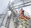 Orange JLG 19 foot electric Scissor Lift