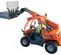 Orange JLG Skytrak variable reach forklift