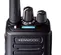 Closeup of the top of a Black KENWOOD Two-way Radio, Digital, Explosion-proof, UHF, 450MHz