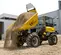 Yellow Wacker dumper