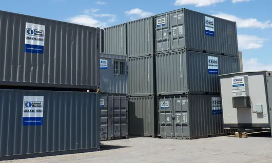SCMO stacked containers GLOs mobile office