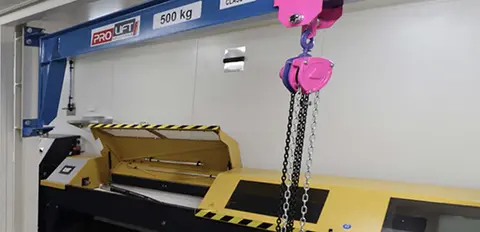 Custom gantry workshop