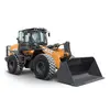 Orange and black Case wheel loader