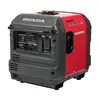 Red and black HONDA 3,000-3,400 W Portable Generator, Gas