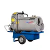 Grey and blue FROSTFGHTR Indirect Fired Heater, 390,000 BTU/h, Propane/Natural Gas Dual Fuel