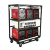 Black and red and white LEX Welder, 350 amp, 6-pack Multi-operator