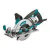Green and gray and black MAKITA Circular Saw, 7-1/4 in., Worm Drive, Electric Powered