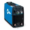 Blue and black MILLERELEC Arc Welder, DC to AC Inverter, 280 Amps, Electric Powered