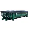Green Pinnacle Roll Tarp Rolloff Box