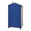 Blue Satellite Enhanced Porta Potty With Sink