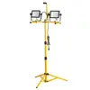 Yellow and black SOUTHWIRE Portable Light Stand, 500W