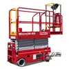 Red MEC 25 foot electric micro Scissor Lift