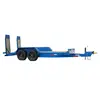 Blue Anderson 16-20 ft. Flatbed Trailer, Tandem Axle