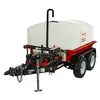 Red and white Multiquip water trailer