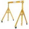 yellow gantry crane product shot