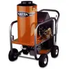 orange pressure washer on wheels product shot