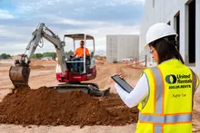 United Rentals Construction Site