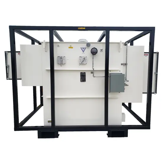 White Vantran 2,500 kVA Step-down Transformer