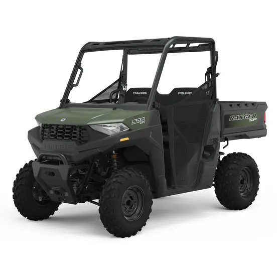 Green Polaris Ranger 2-Seat UTV, 4WD, Gas