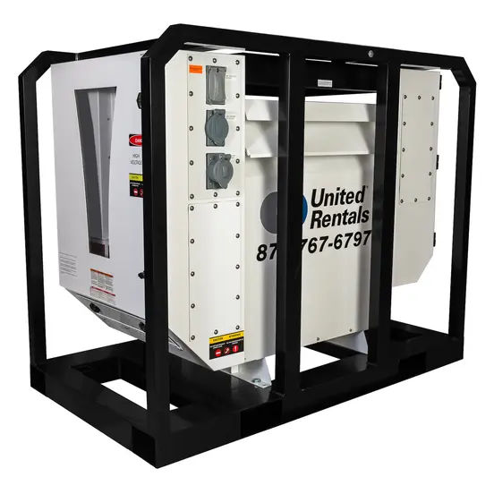 White and black 500 kVA Step Down Transformer, 600V to 208/120