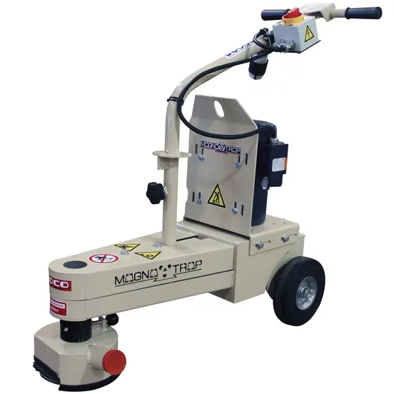 Beige EDCO Walk-behind Concrete Planer, 18 in., Electric Powered