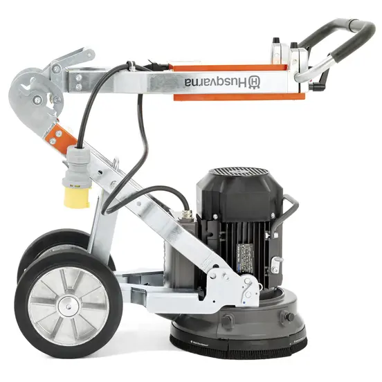 White Husqvarna electric Walk-behind Concrete Grinder