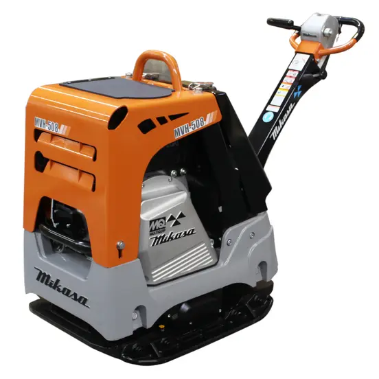 Orange Multiquip Reversible Vibratory Plate Compactor