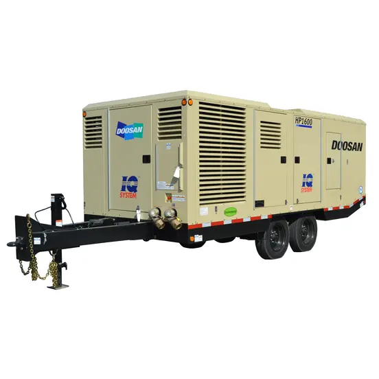 Towable air compressor
