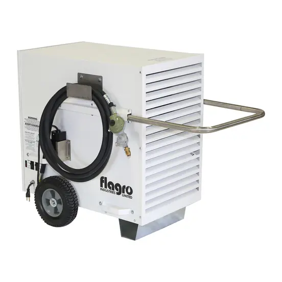 White Flagro Box / Tent Style Heater