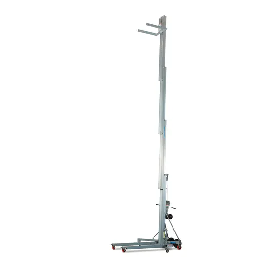 Silver GENIE Material Lift, 400-650 lbs., 24-25 ft., Manual