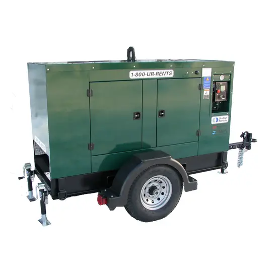 Green HYDRATECH Hydraulic Power Unit, 65 HP, Diesel Powered